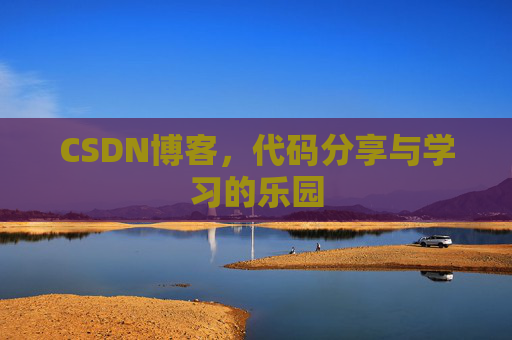 CSDN博客,代码分享与学习的乐园